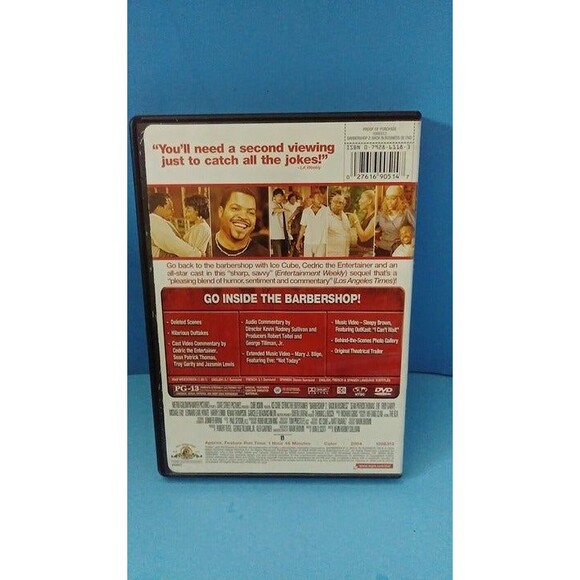 BARBERSHOP 2: Back in Business Special Edition DVD Comedy (2004) - Picture 4 of 5